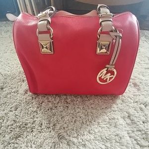 NWT Michael Kors Grayson Leather Satchel